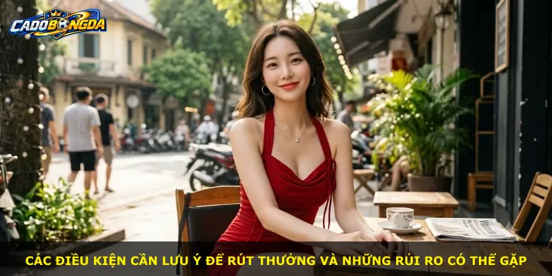 Các điều kiện cần lưu ý để rút thưởng và những rủi ro có thể gặp