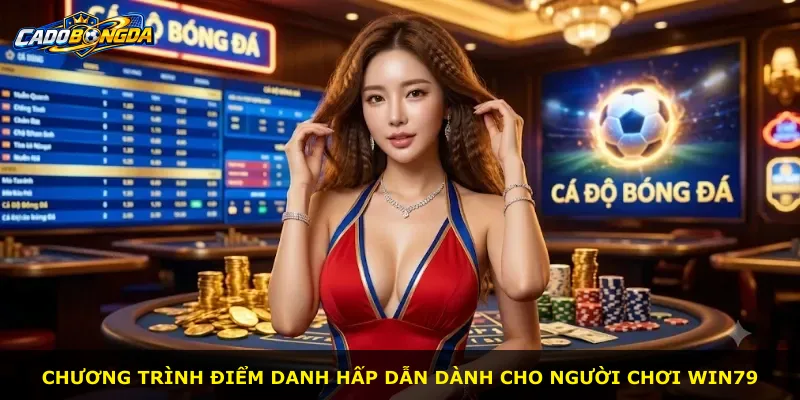 Chương trình điểm danh hấp dẫn dành cho người chơi Win79
